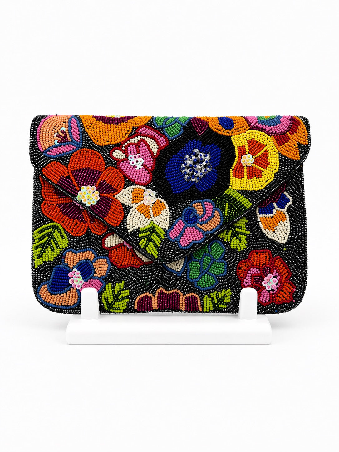 FLORAL MOSAIC CLUTCH Clutch Judith March