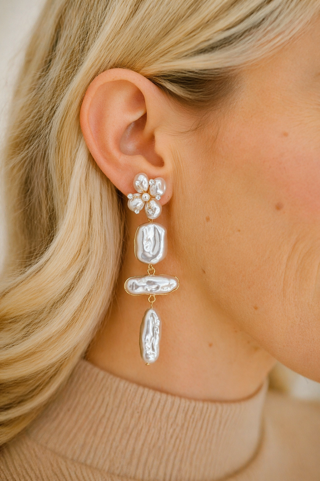 BAROQUE BLOOM EARRINGS earrings Judith March