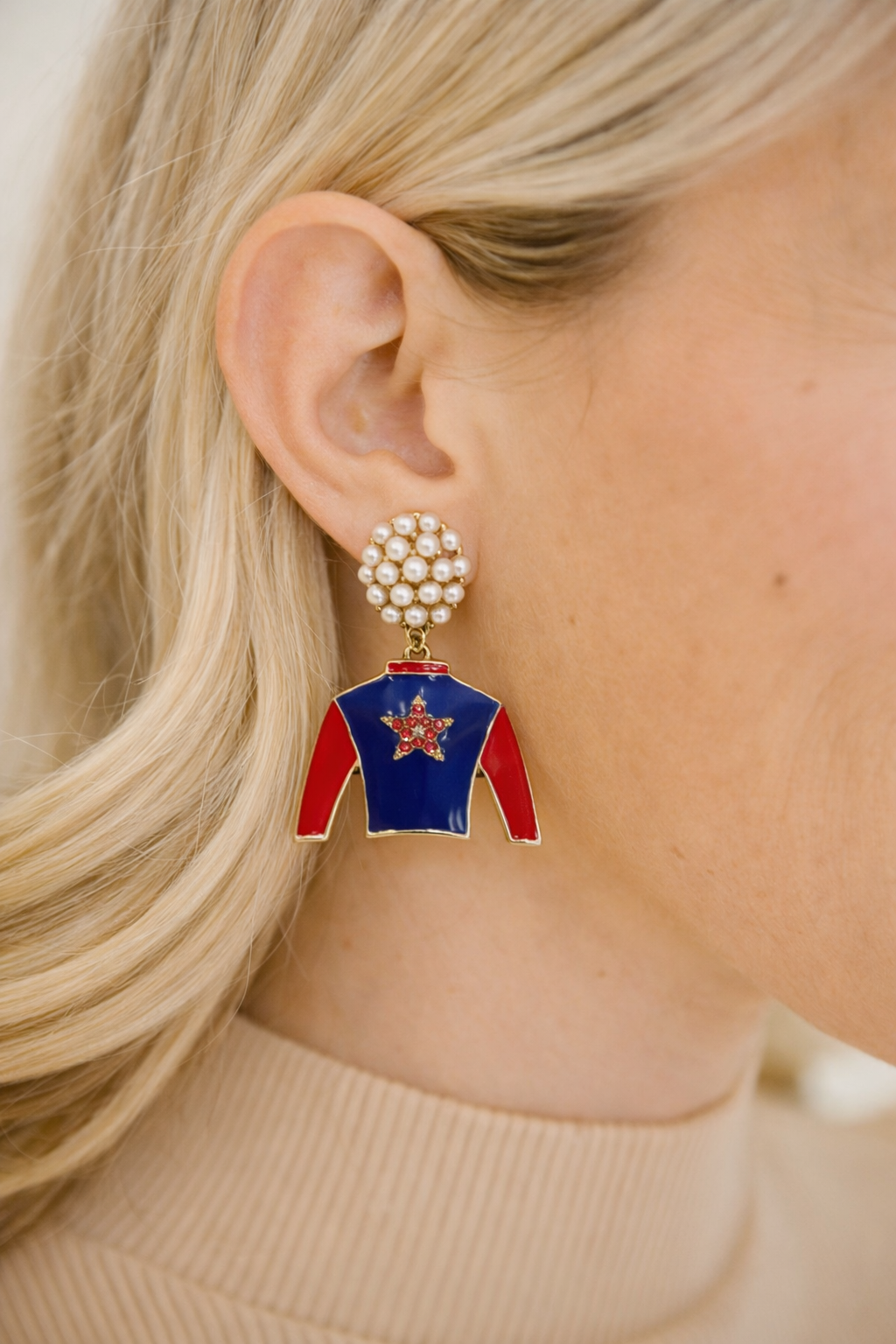 JOCKEY CLUB EARRINGS earrings Judith March