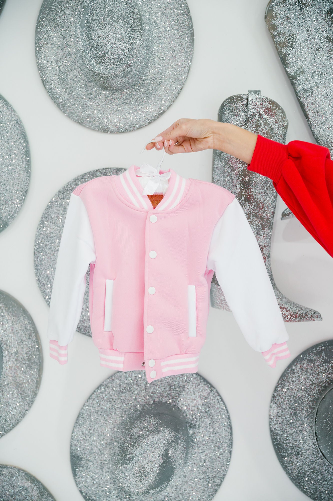 MINI KIDS BASEBALL SIS VARSITY JACKET Coats & Jackets Judith March