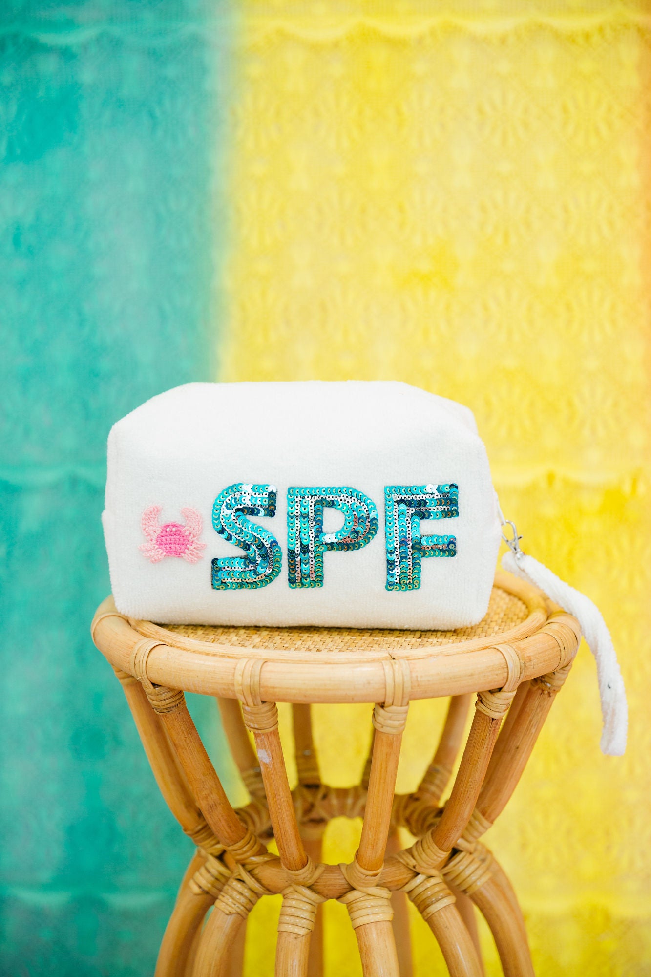 SPF WHITE TERRY BAG TERRY BAG Judith March