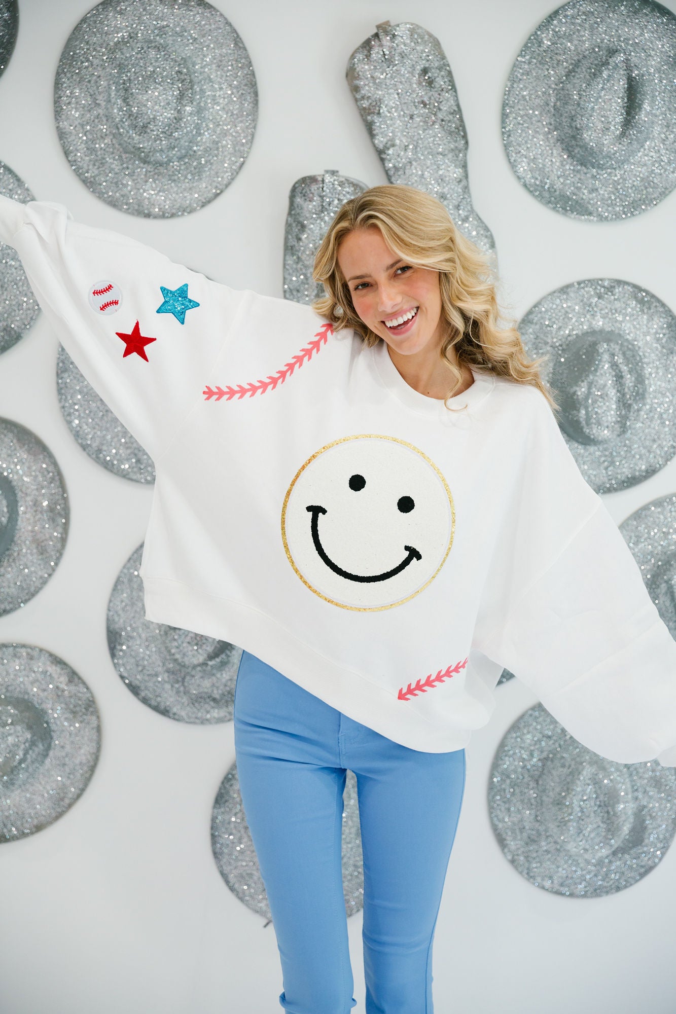 HOME RUN BASEBALL PULLOVER pullover Judith March