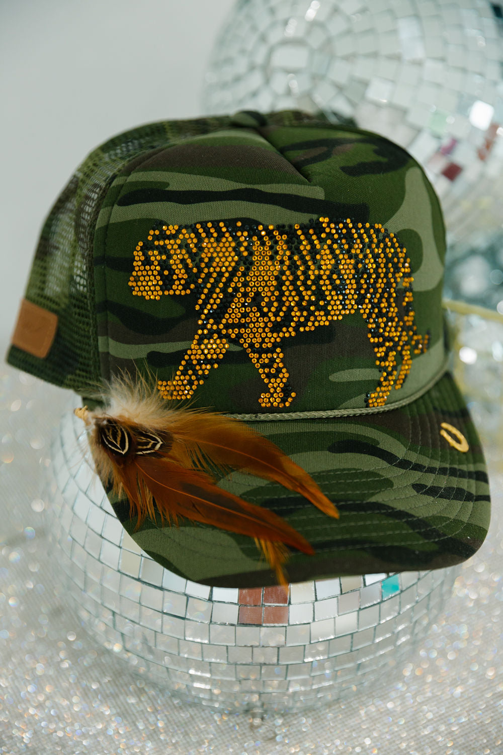 IN THE JUNGLE TRUCKER HAT LIMITED EDITION Judith March Default Title