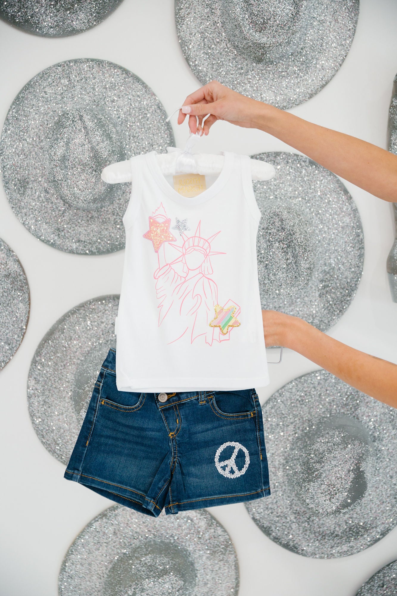 MINI KIDS LADY LIBERTY TANK TANK Judith March