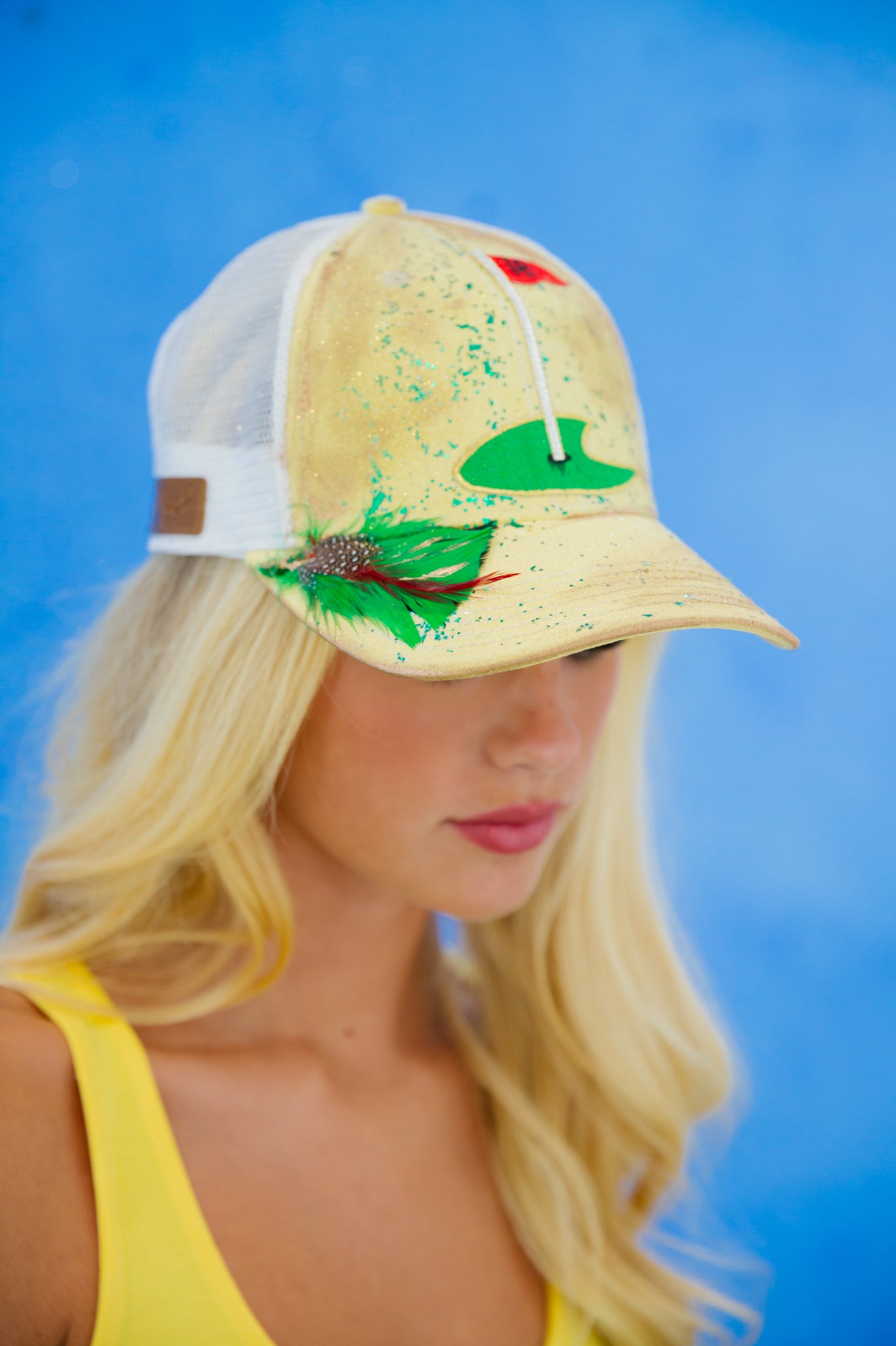 18TH HOLE STRUCTURED HAT HAT Judith March