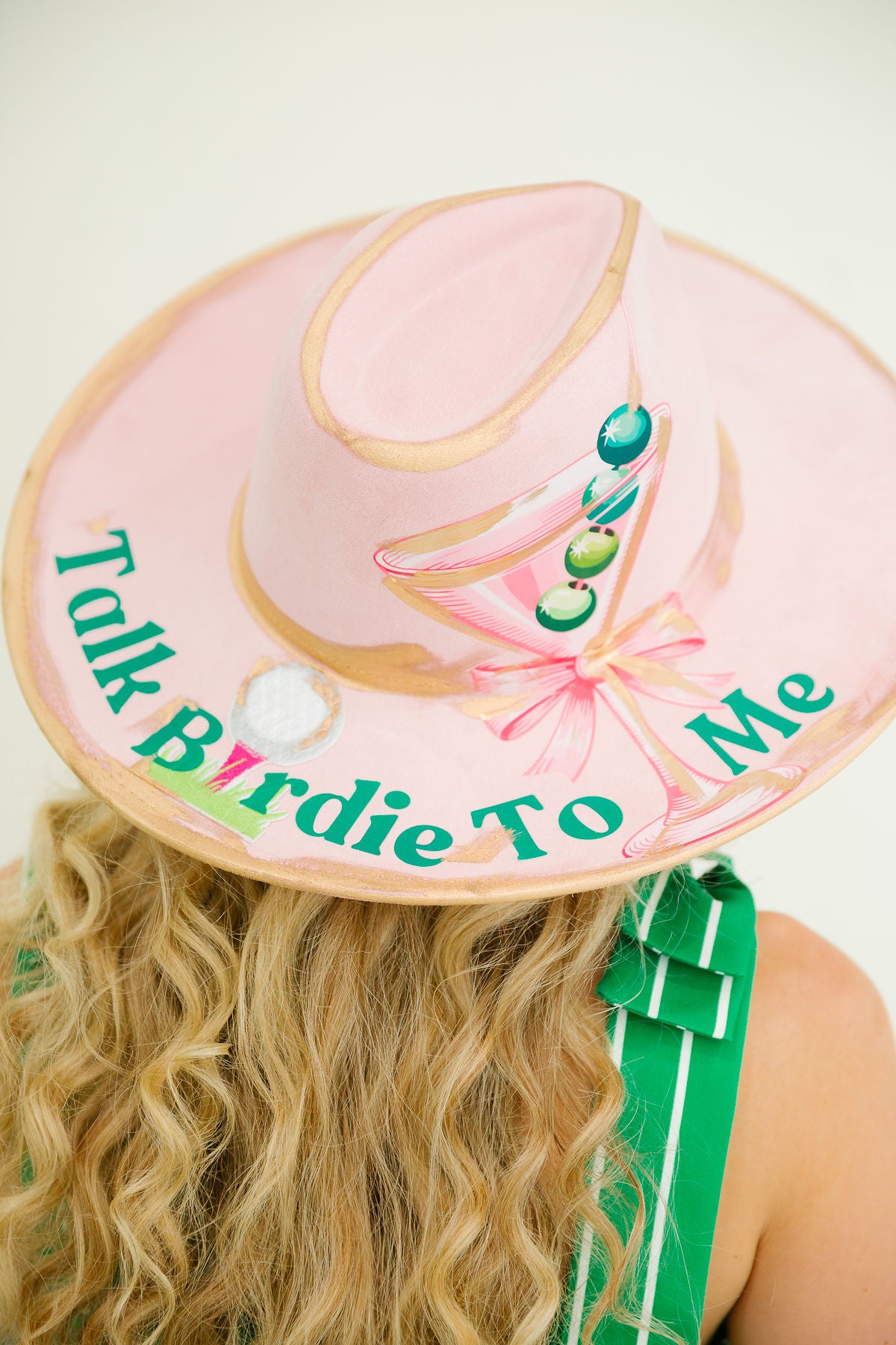 TALK BIRDIE TO ME PINK RANCHER HAT RANCHER HAT Judith March