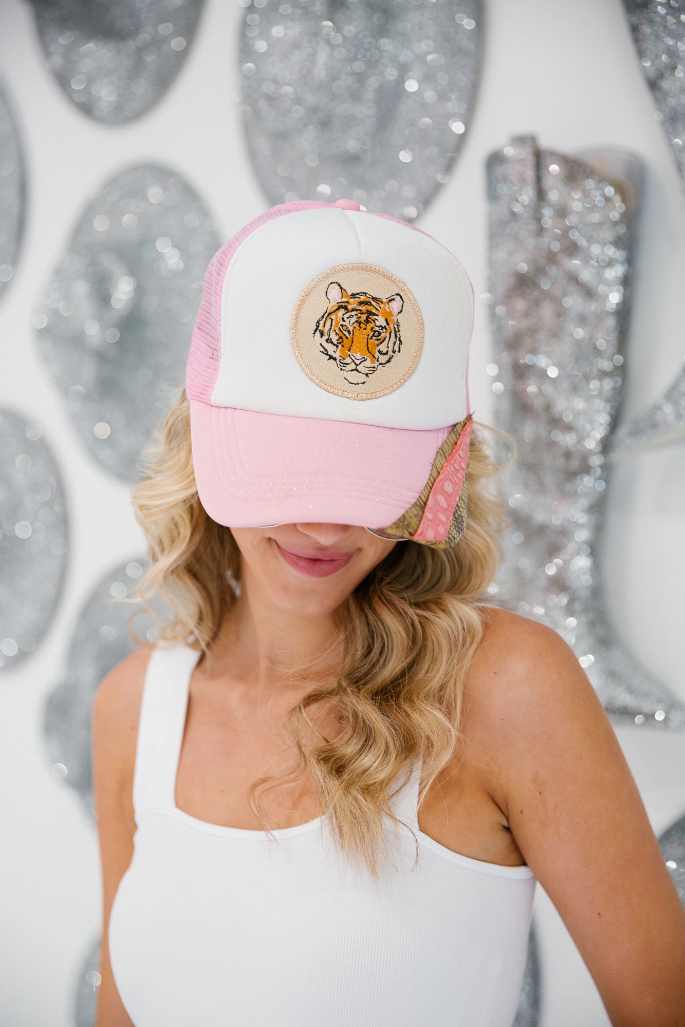 FIERCE TIGER TRUCKER HAT LIMITED EDITION Judith March