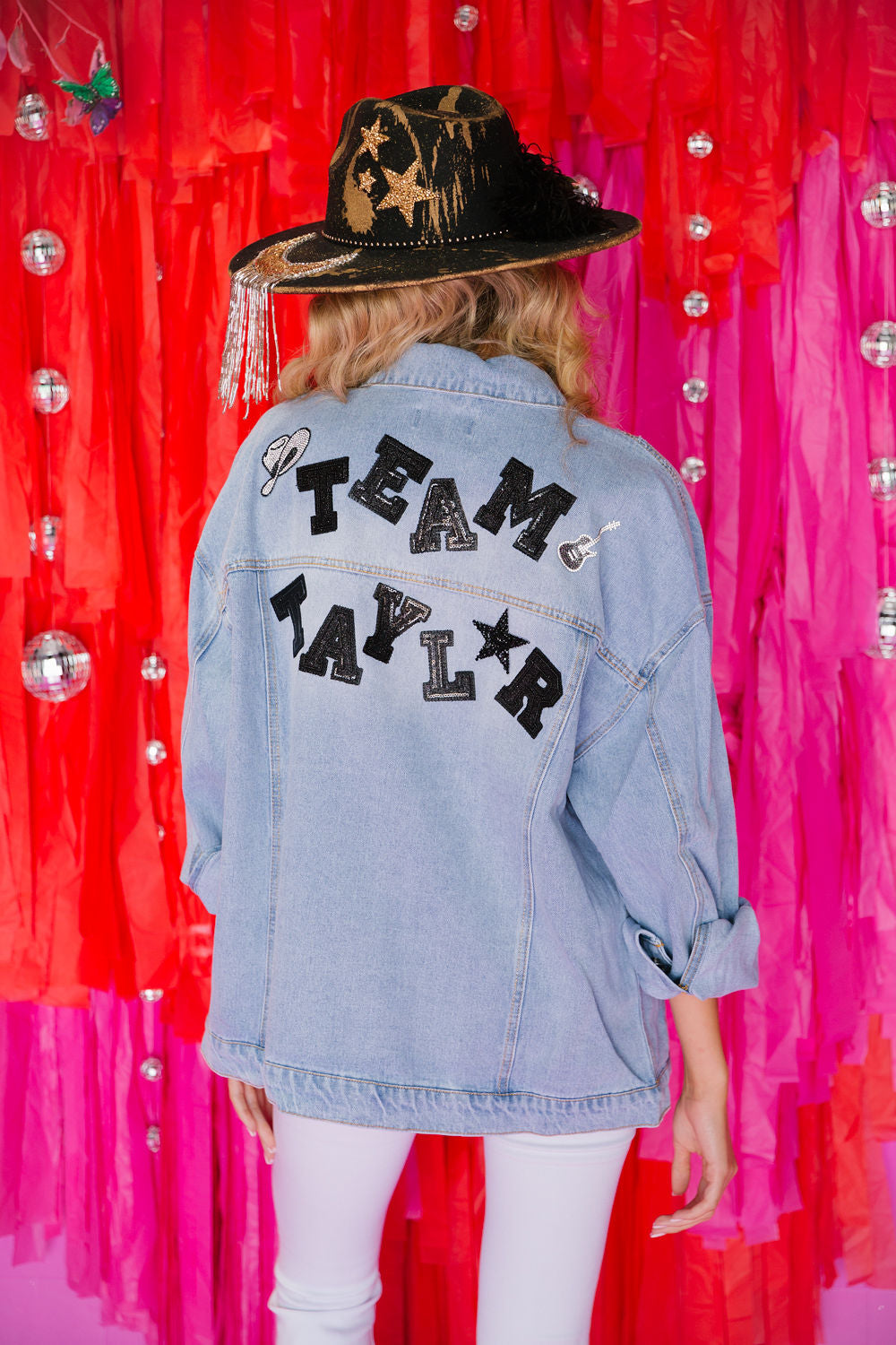 Shop Mjb painted denim jacket  Diy denim jacket, Designer denim jacket, Custom  denim jackets