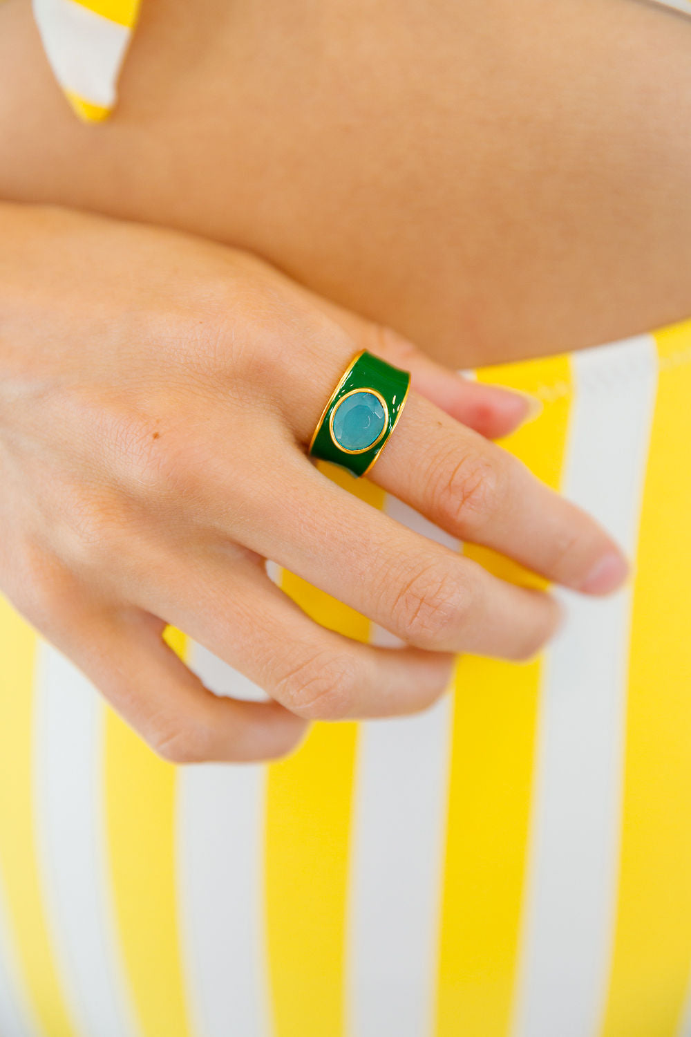 COASTAL JADE RING RING Judith March