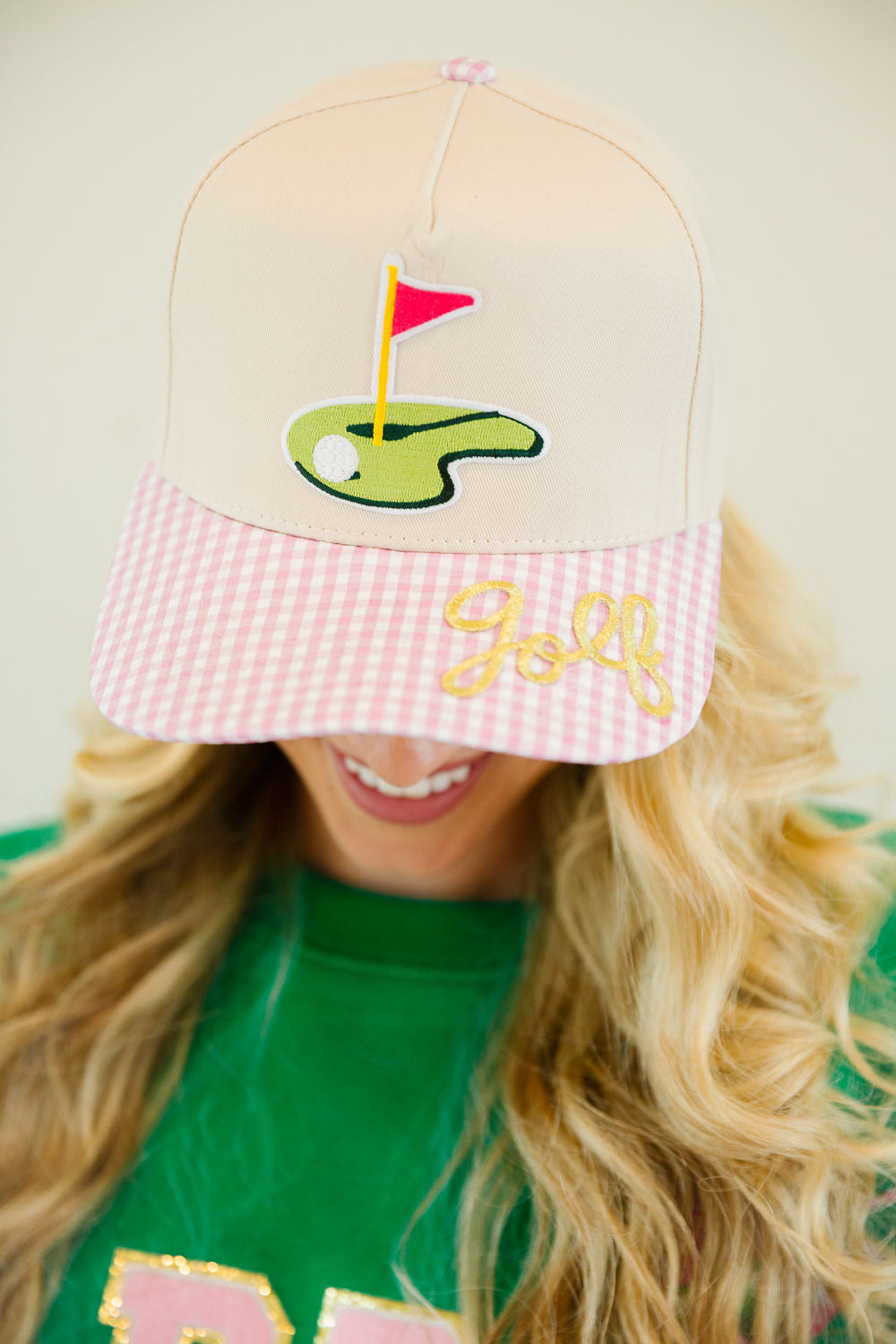 HOLE IN ONE STRUCTURED HAT TRUCKER HAT Judith March