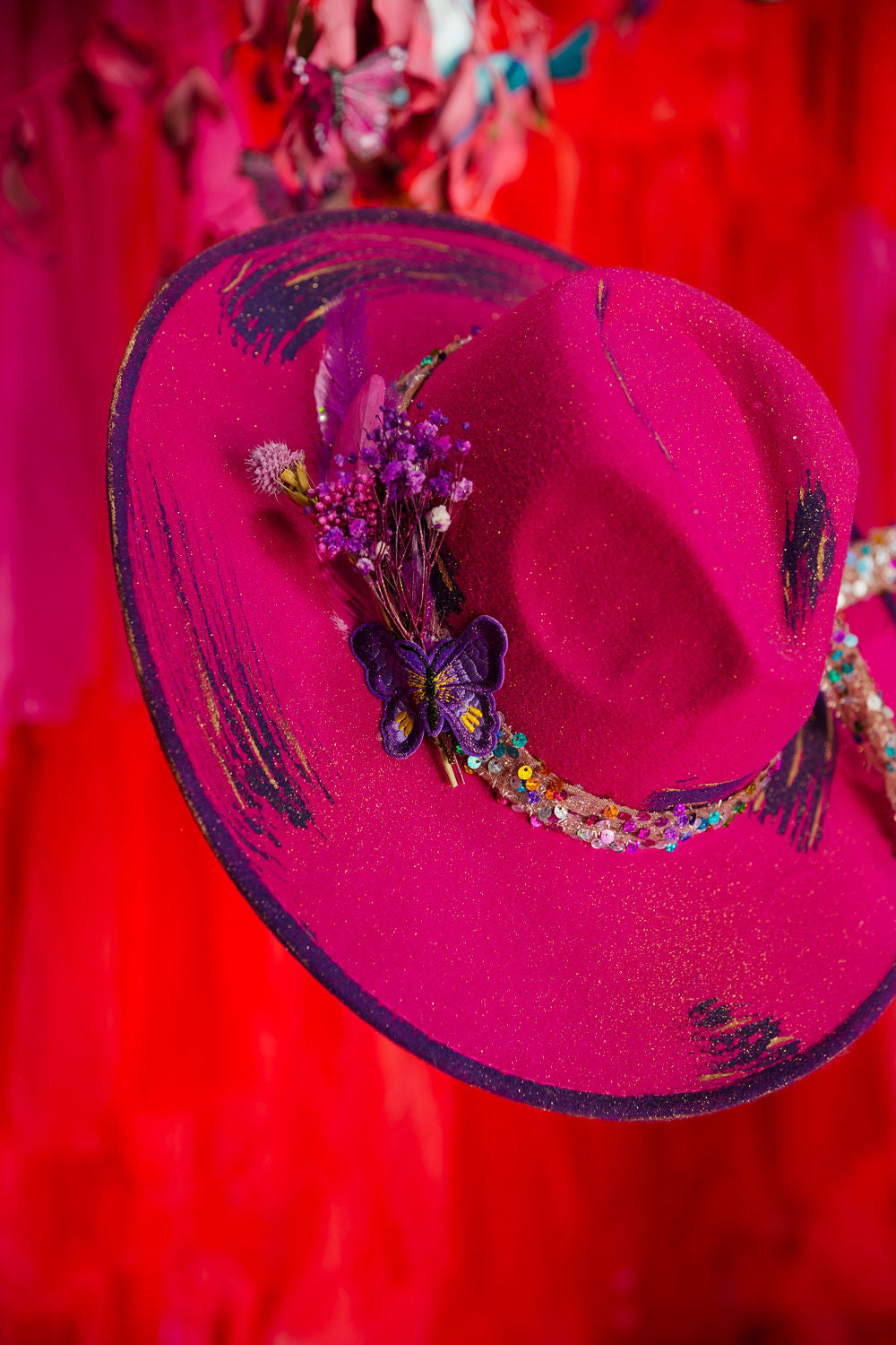 THE BUTTERFLY DANCE RANCHER HAT RANCHER HAT Judith March