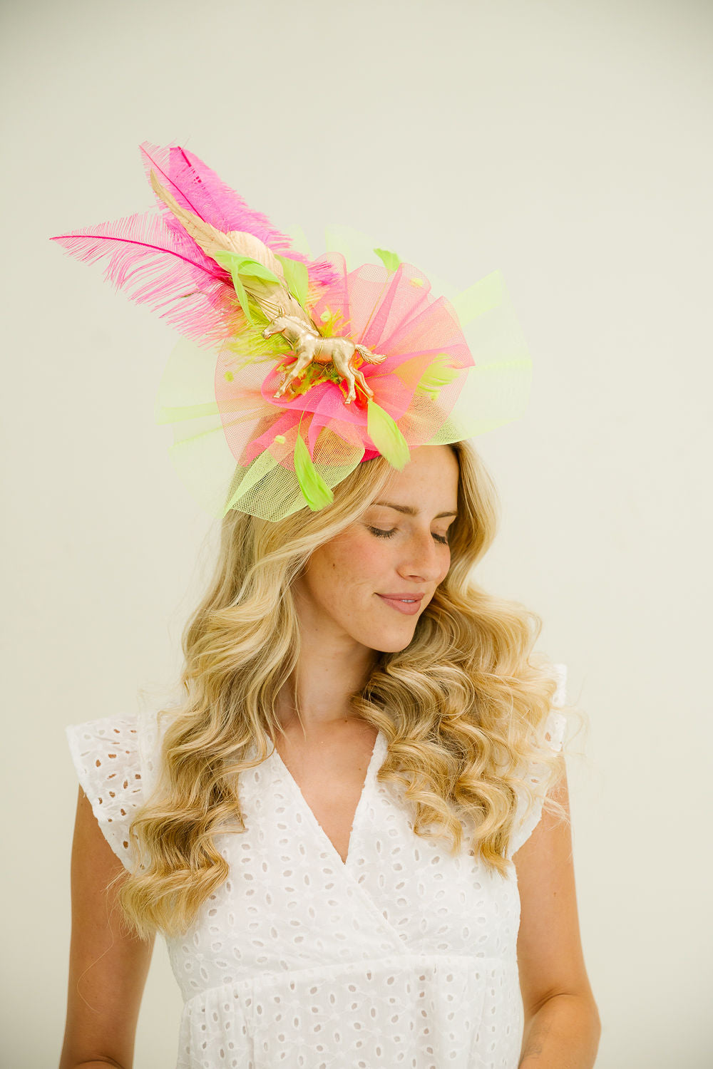 ELECTRIC GALLOP FASCINATOR FASCINATOR Judith March