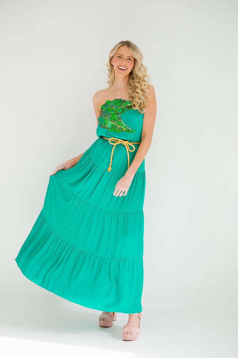 SHAKE YOUR PALM PALM MAXI DRESS DRESS Judith March
