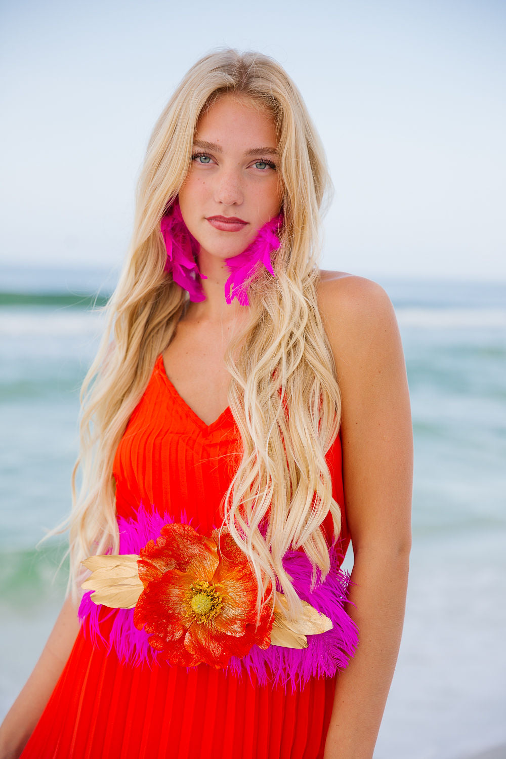 ISLAND FLOWER BELT BELT Judith March