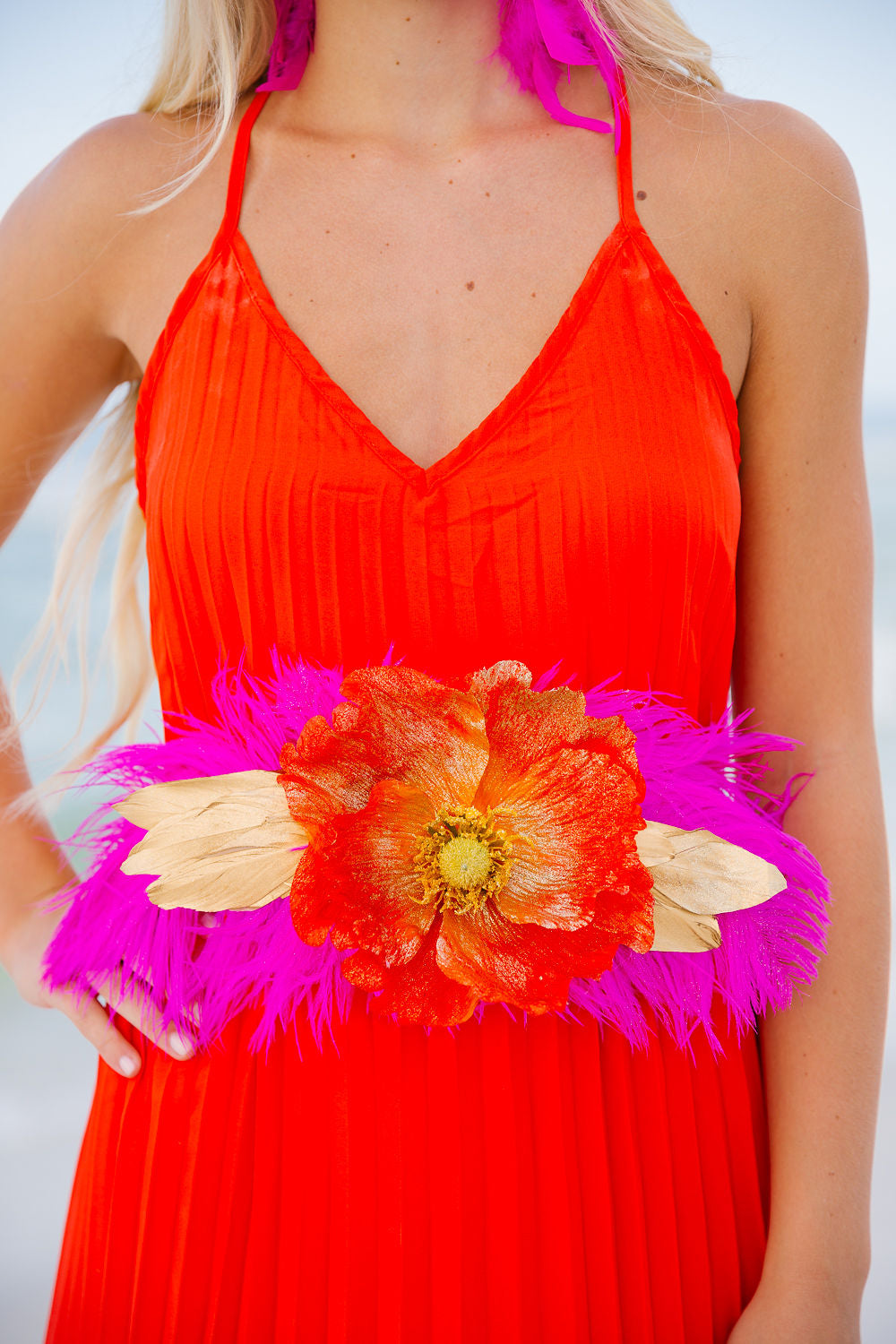 ISLAND FLOWER BELT BELT Judith March