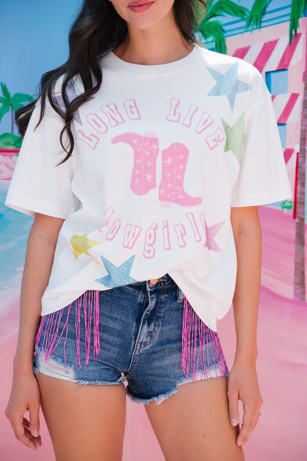 LONG LIVE COWGIRL TEE Judith March