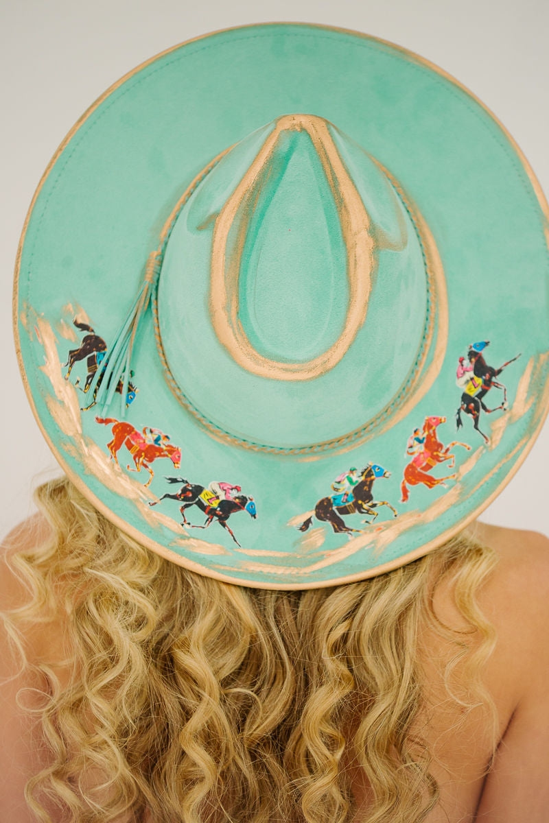 LET'S RACE MINT RANCHER HAT HAT Judith March
