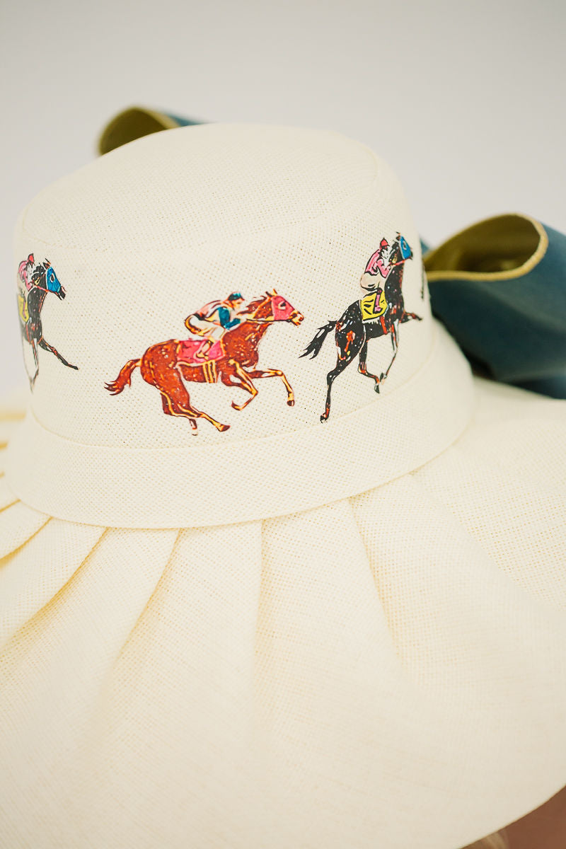 TRACKSIDE BEAUTY SUN HAT HAT Judith March