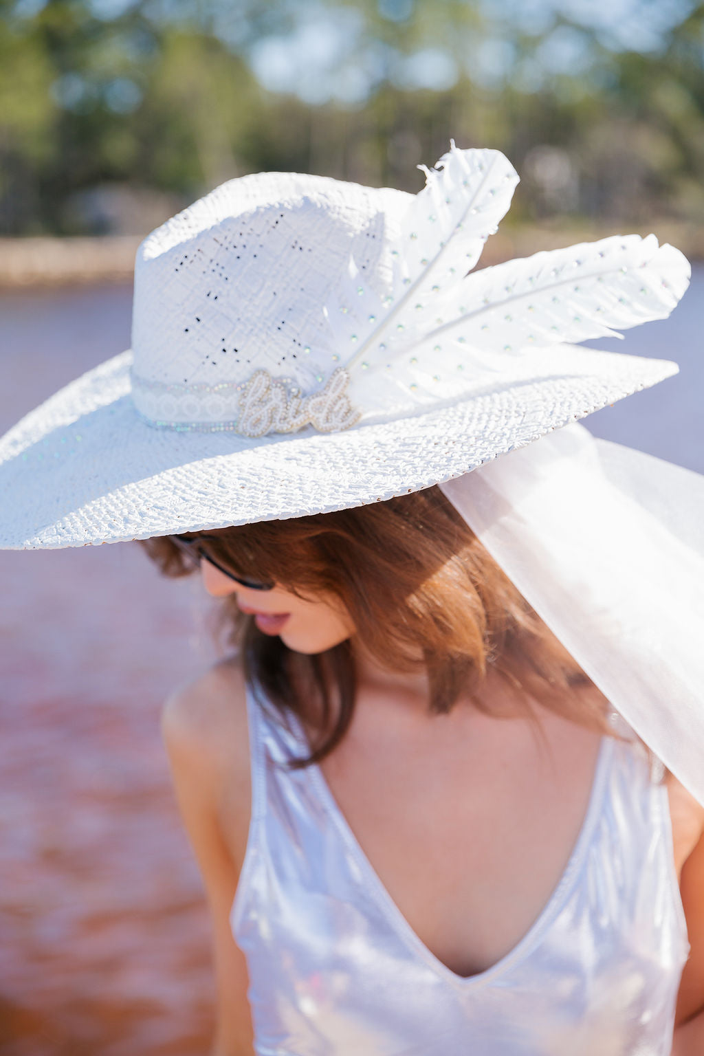 GOING TO THE CHAPEL SUN HAT – Judith March display picture 3