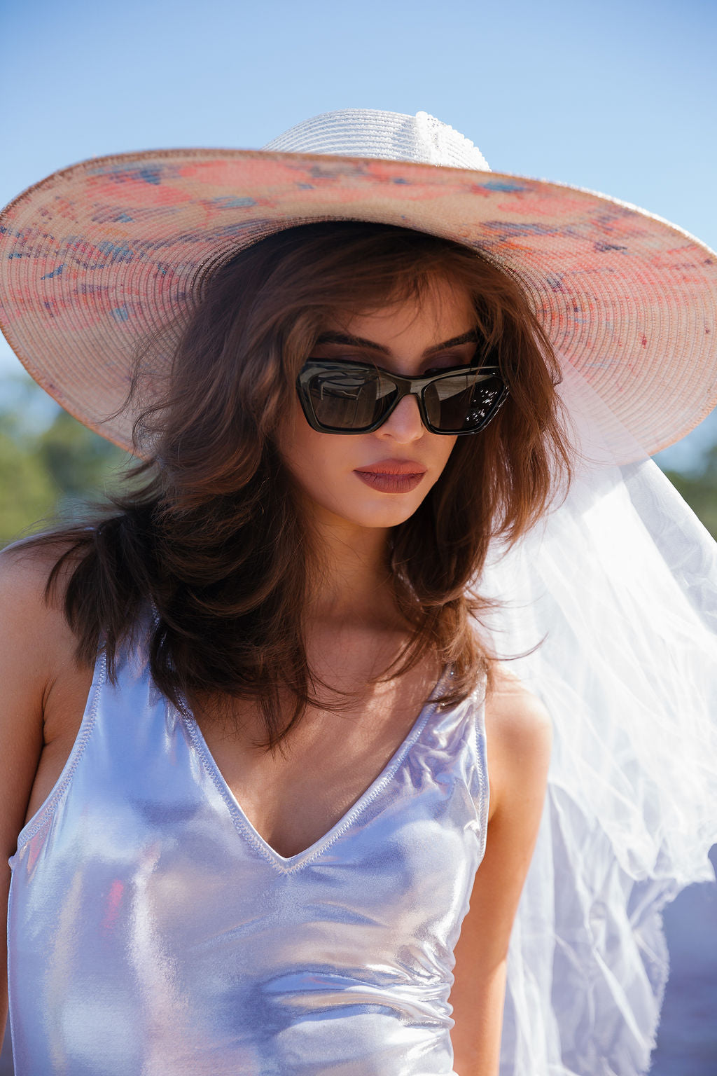 SAVE THE DATE SUN HAT RANCHER HAT Judith March