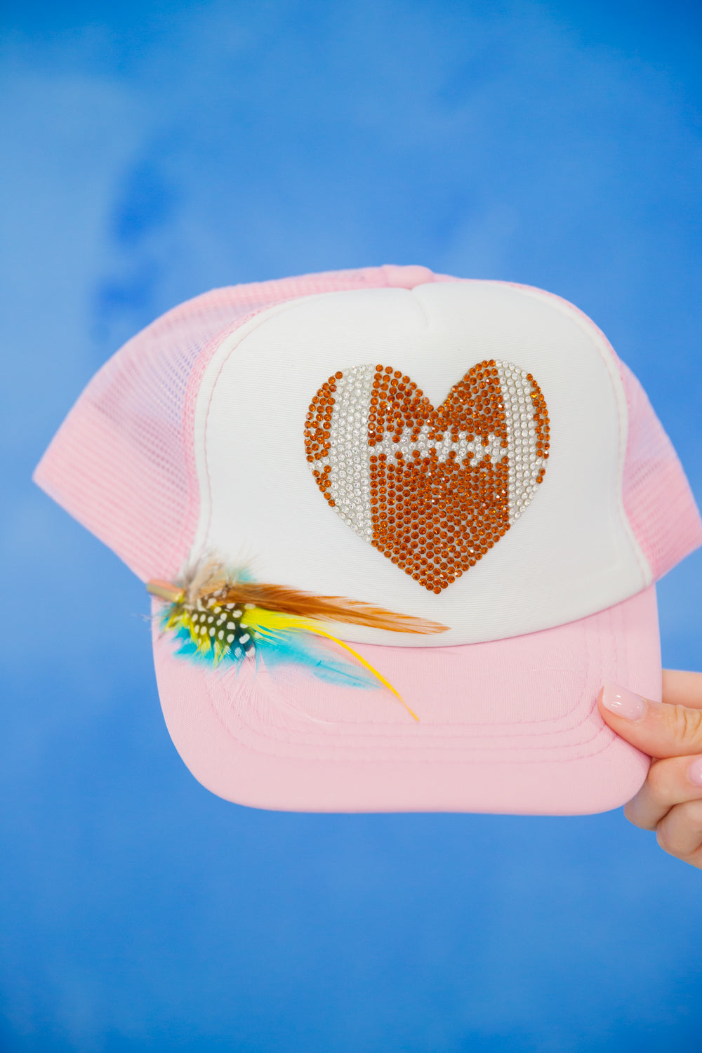 MINI KIDS FOOTBALL FAN TRUCKER HAT – Judith March display picture 3