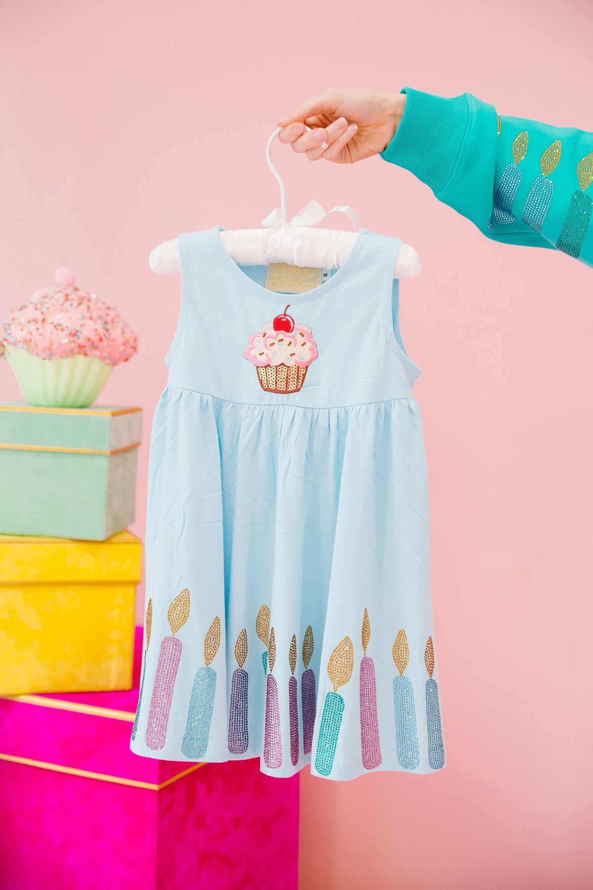 birthday cupcake dress MINI KIDS – Judith March but the sash can black formal maxi dress A Line Cut Dress Size:US12