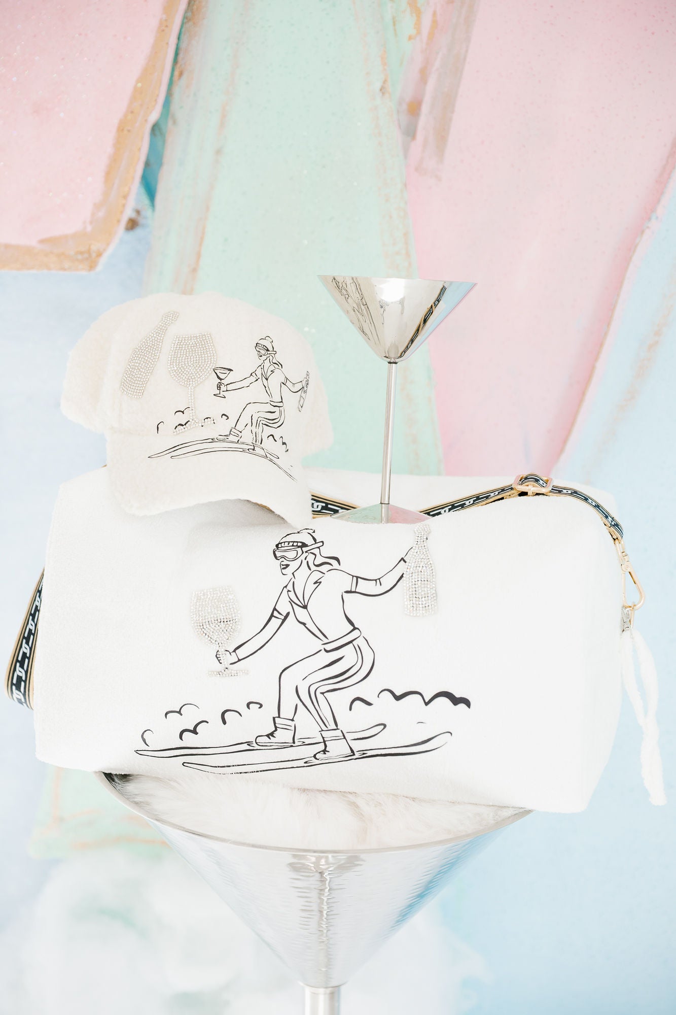 QUEEN OF THE SLOPES LARGE TERRY BAG BAG Judith March