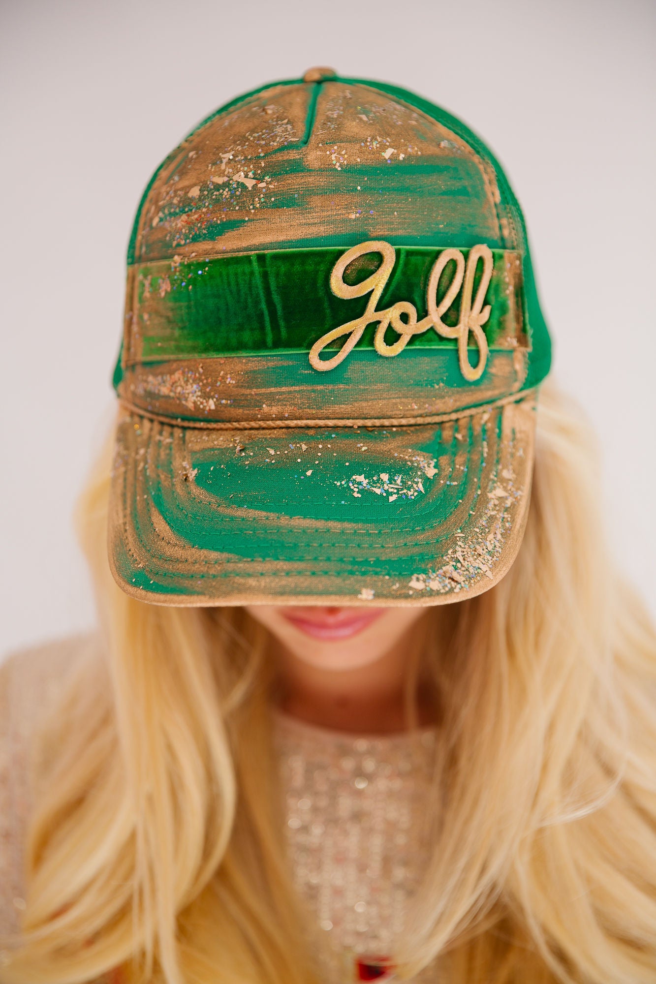 GOLF PRO RIBBON TRUCKER HAT HAT Judith March