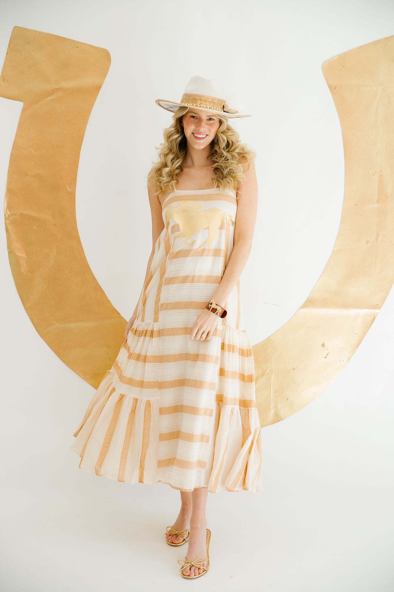 GOLDEN REINS DRESS DRESS Judith March