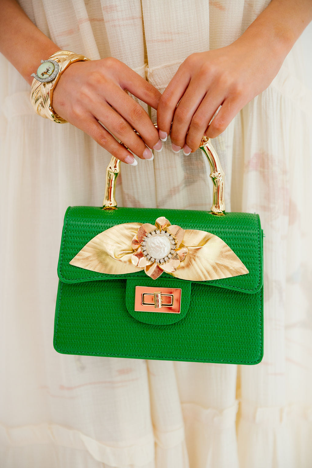 RACING ROYALTY EMERALD PURSE PURSE Judith March