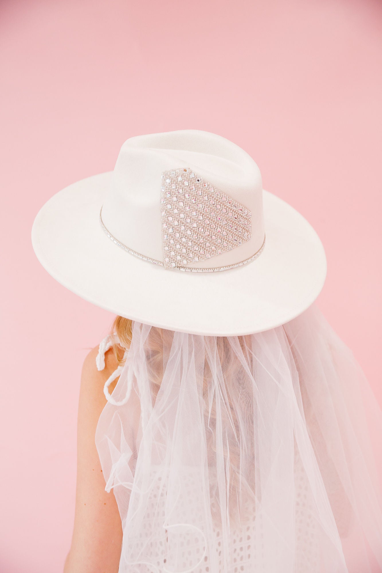 CUSTOM VEIL DIAMOND RANCHER HAT HAT Judith March