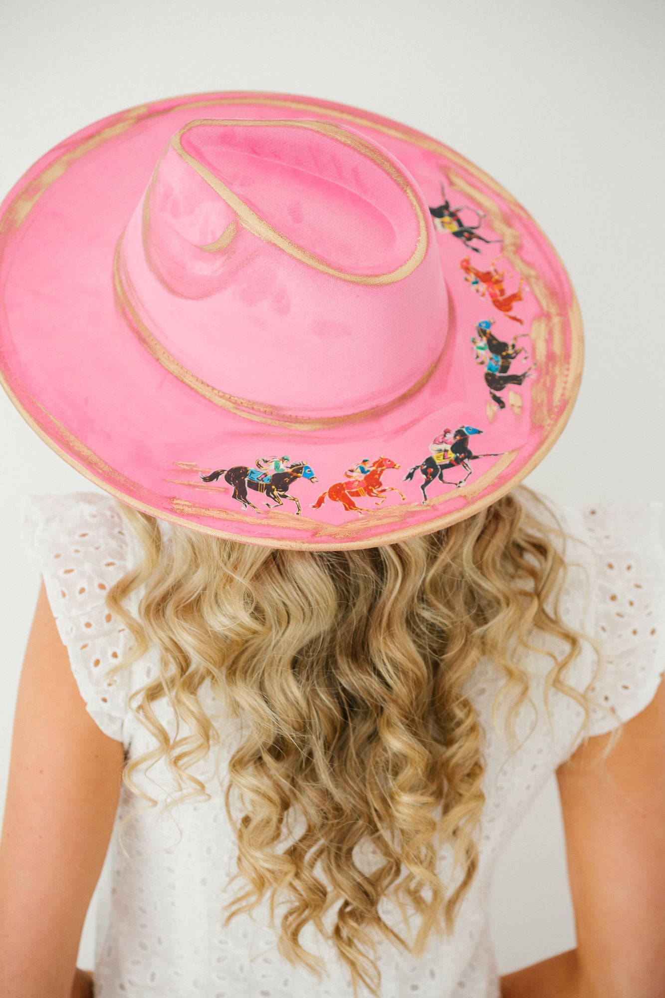 LET'S RACE PINK RANCHER HAT Sun hat Judith March