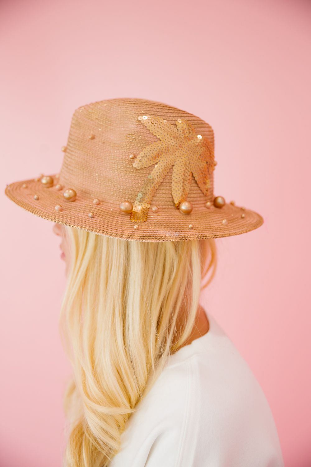 THE GOLDEN PALMS SUN HAT Sun hat Judith March