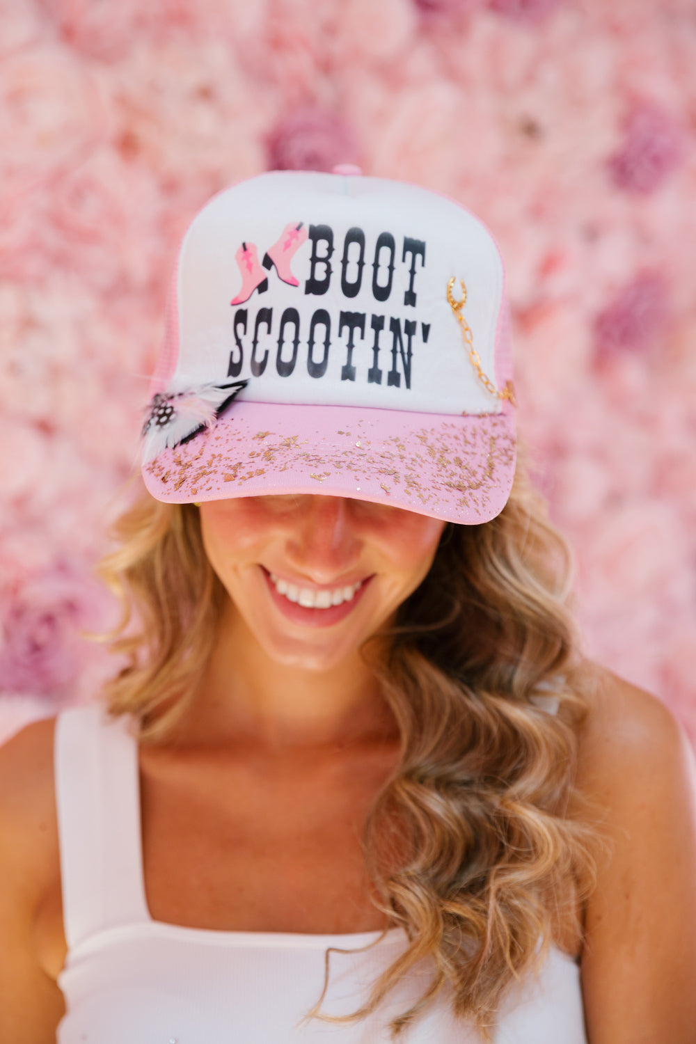 BOOT SCOOTIN TRUCKER HAT HAT Judith March