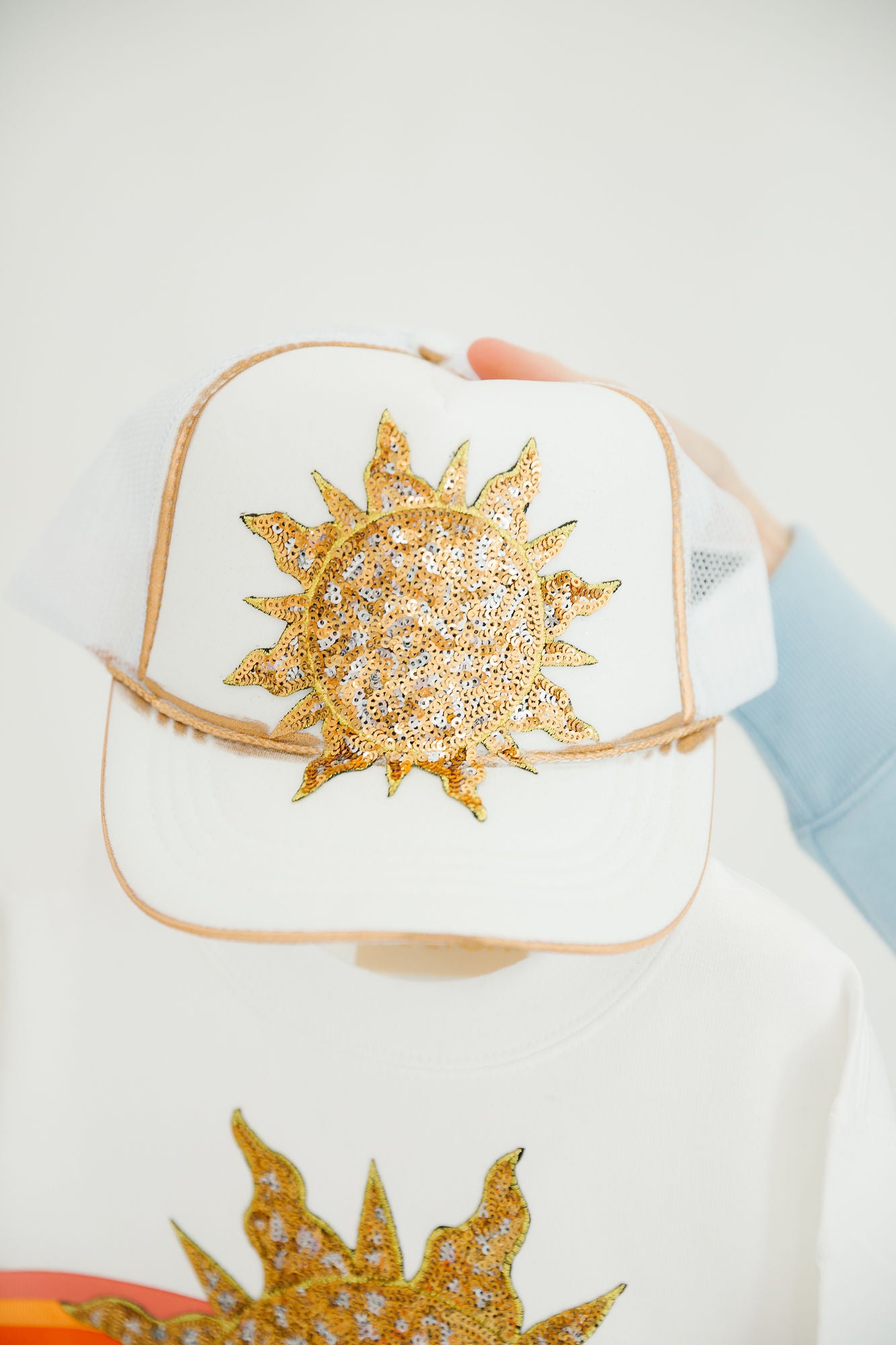 MINI KIDS GOLDEN HORIZON TRUCKER HAT TRUCKER HAT Judith March