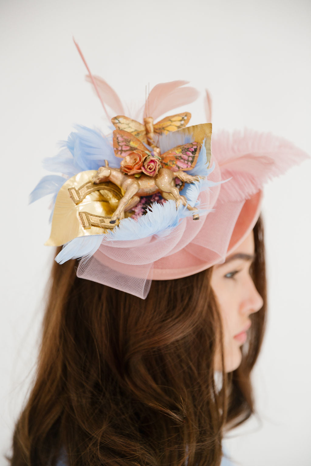 VICTORY LAP FASCINATOR FASCINATOR Judith March