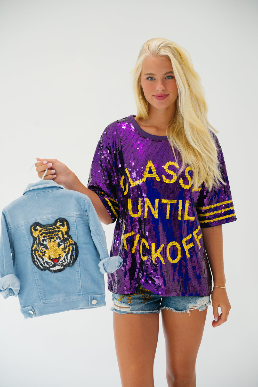 MINI KIDS IN THE JUNGLE BLUE DENIM JACKET gameday23 Judith March