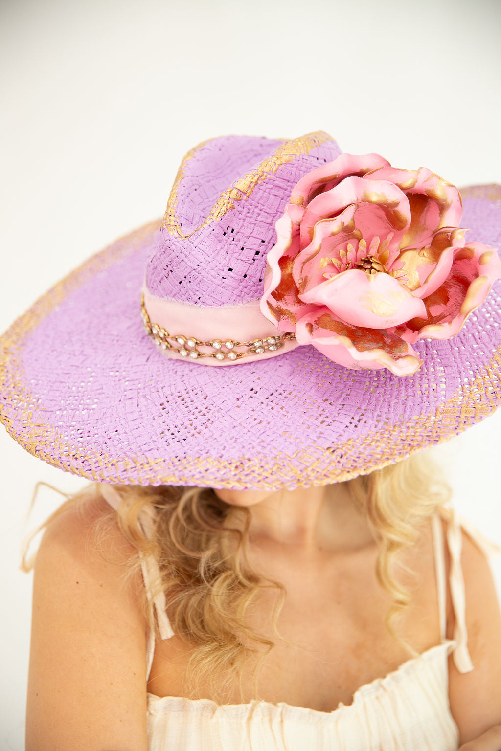 FLORAL DREAMS SUN HAT – Judith March display picture 1