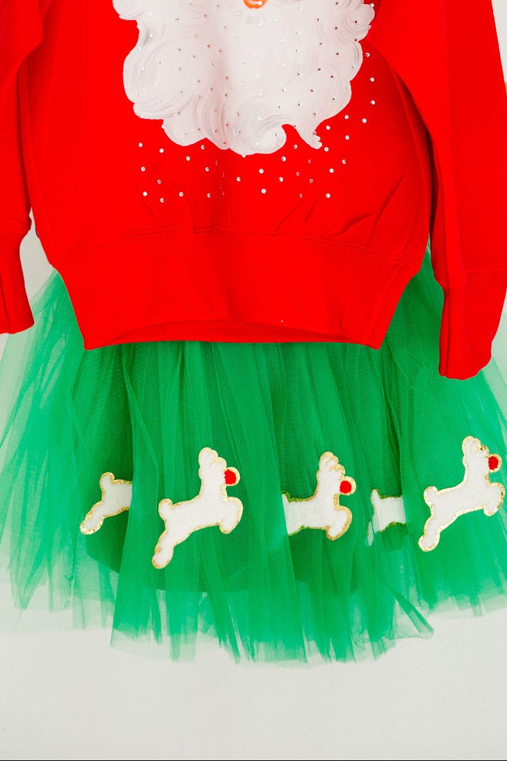 MINI KIDS REINDEER GREEN TUTU Tutu skirt Judith March