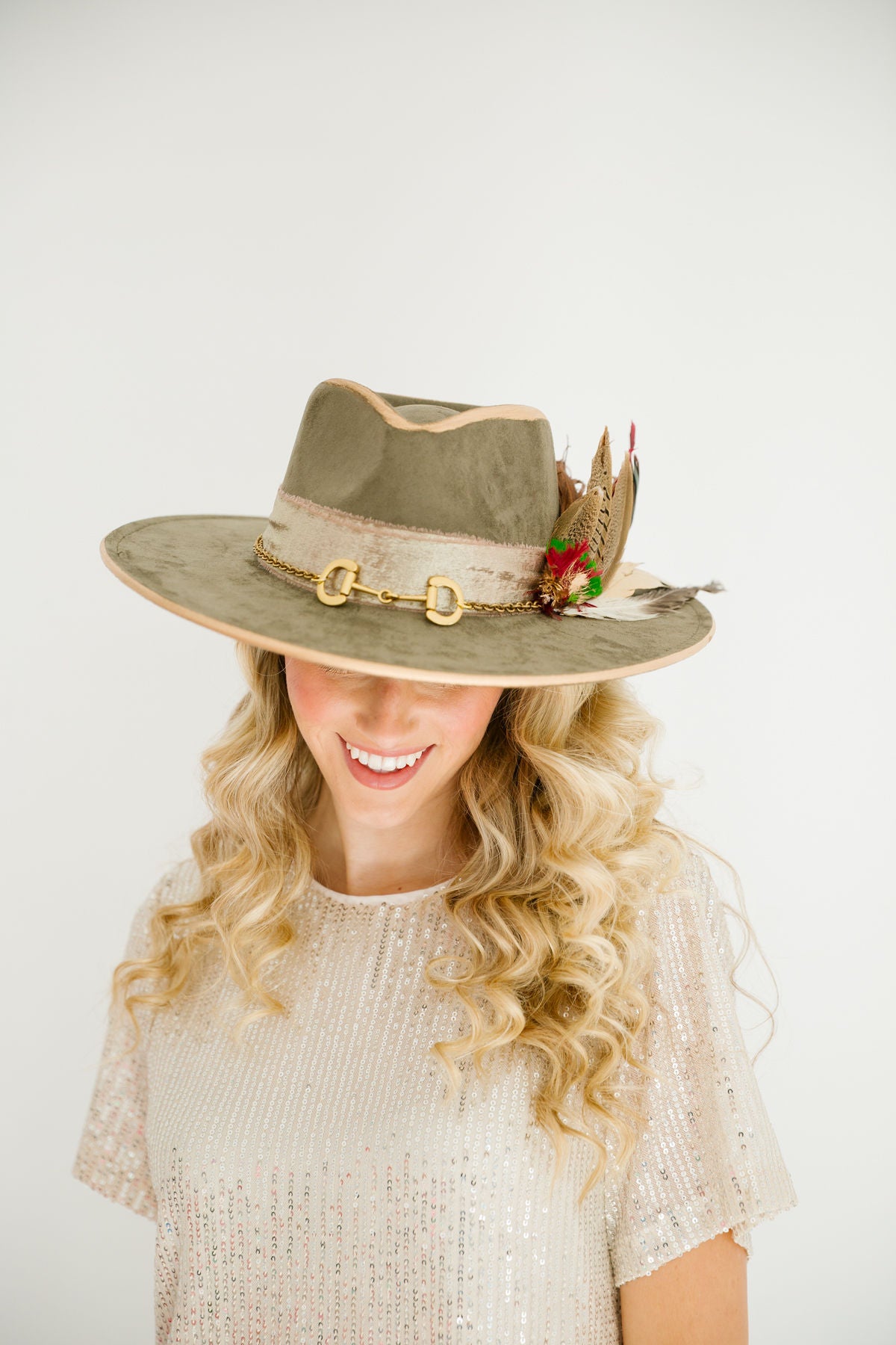 HOLIDAY HORSE BIT RANCHER HAT RANCHER HAT Judith March