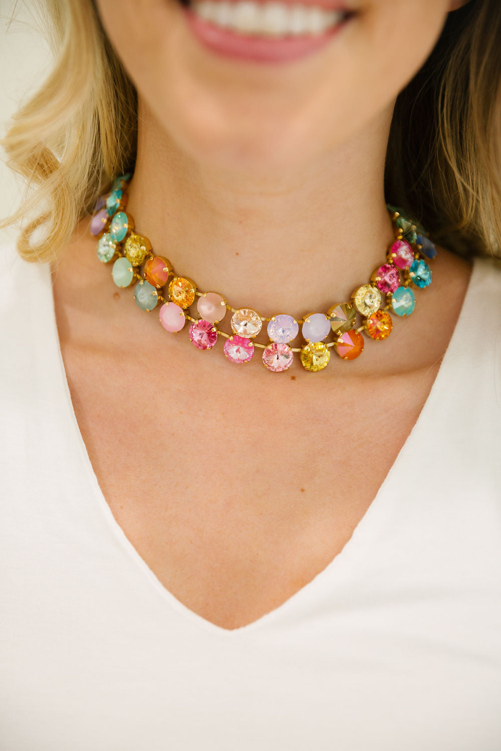 SUNSET SORBET NECKLACE - MADE BY TOVA NECKLACE Judith March