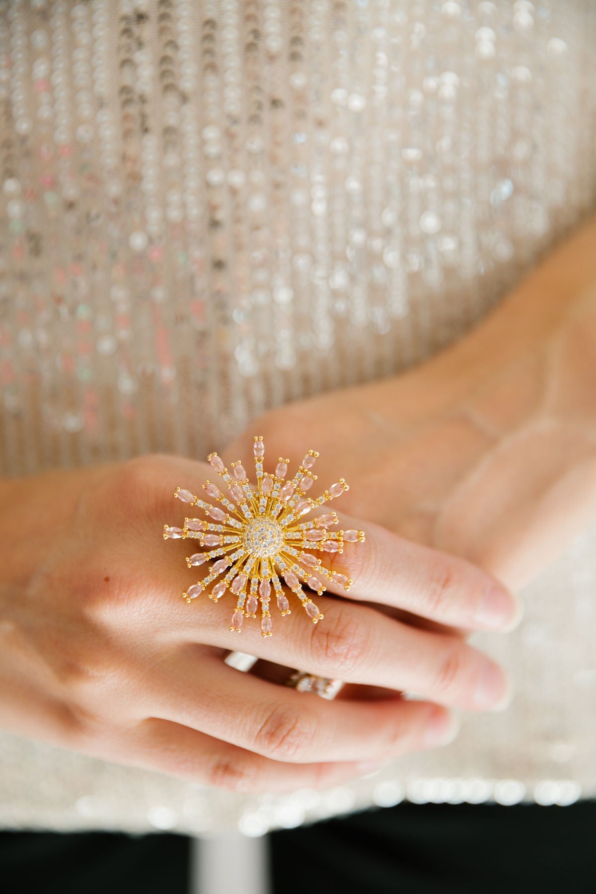 SUNBURST RING RING Judith March