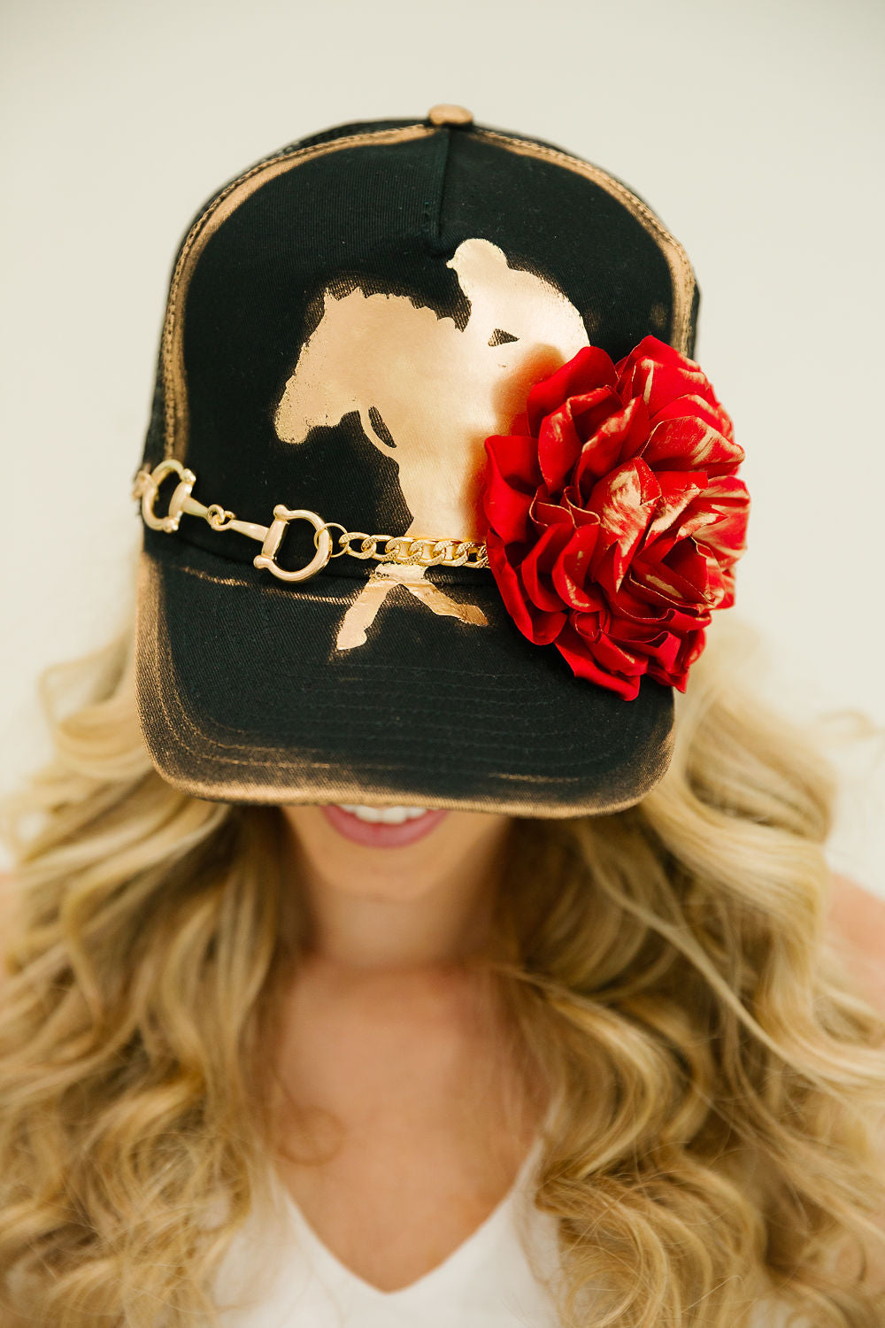 MIDNIGHT RIDER BLACK TRUCKER HAT TRUCKER HAT Judith March