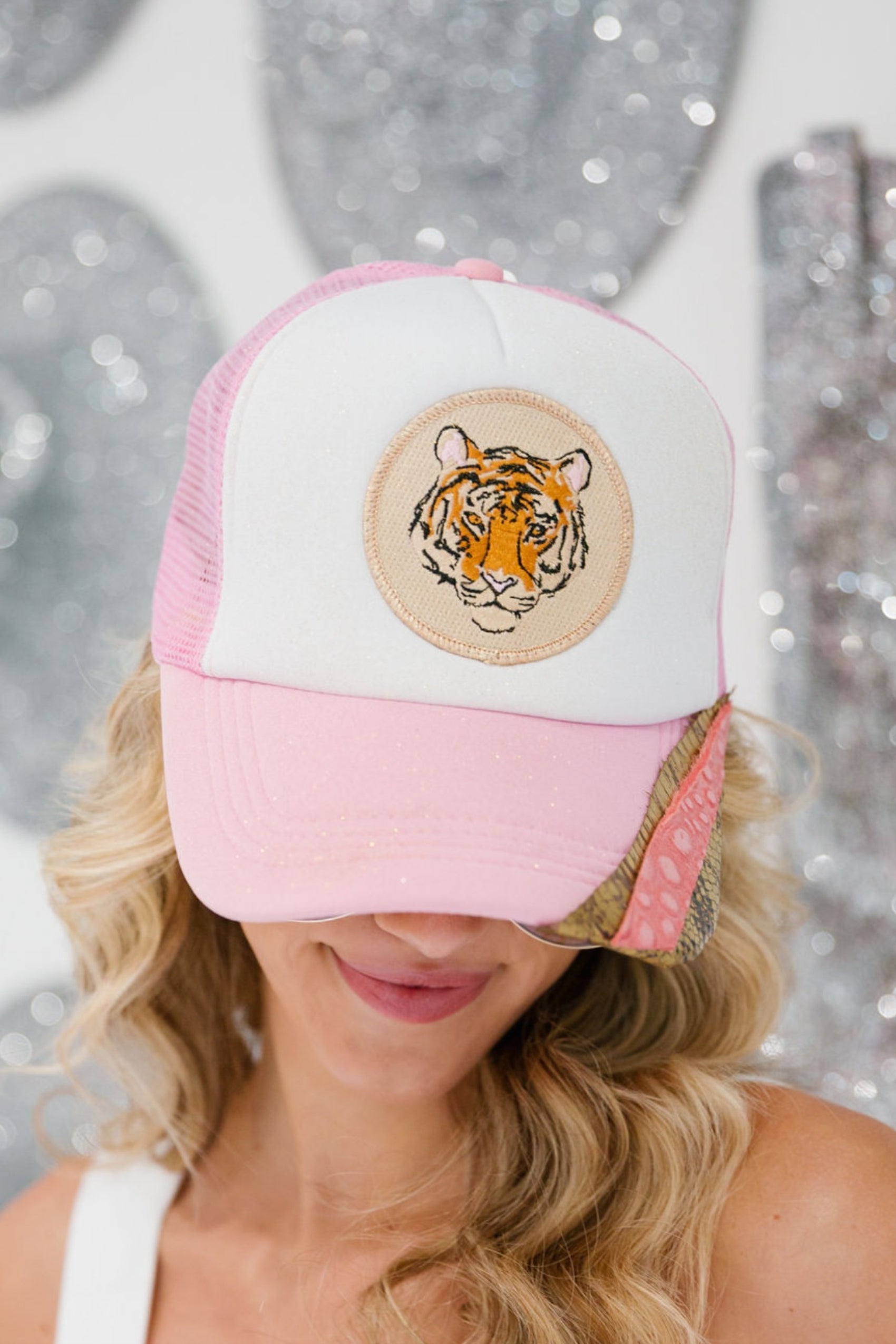 FIERCE TIGER TRUCKER HAT LIMITED EDITION Judith March