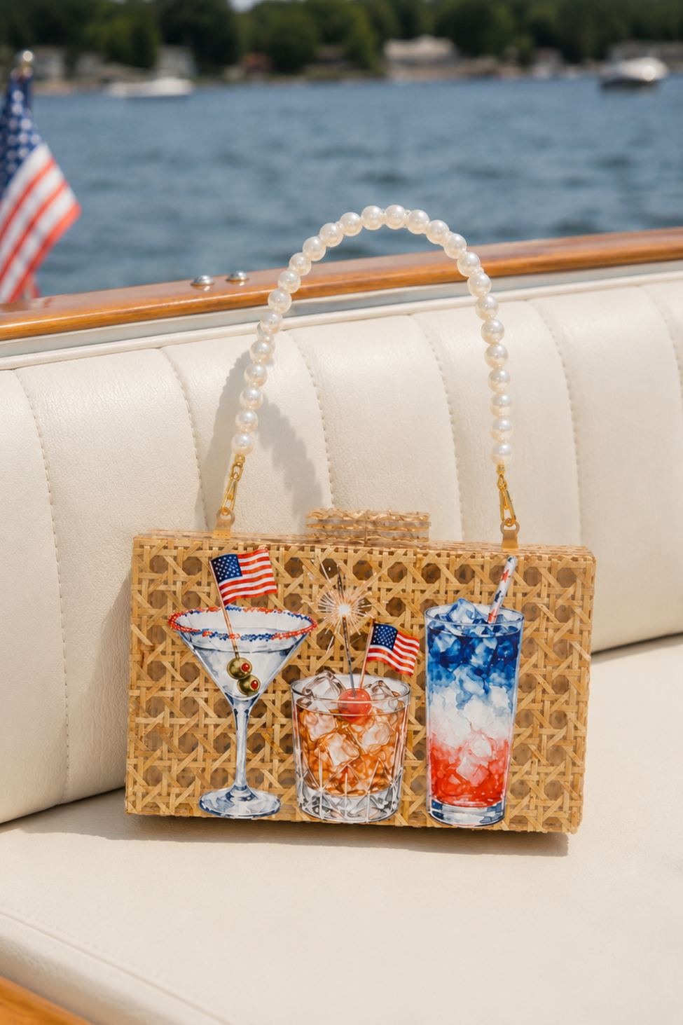 CHEERS TO AMERICA PURSE PURSE Judith March