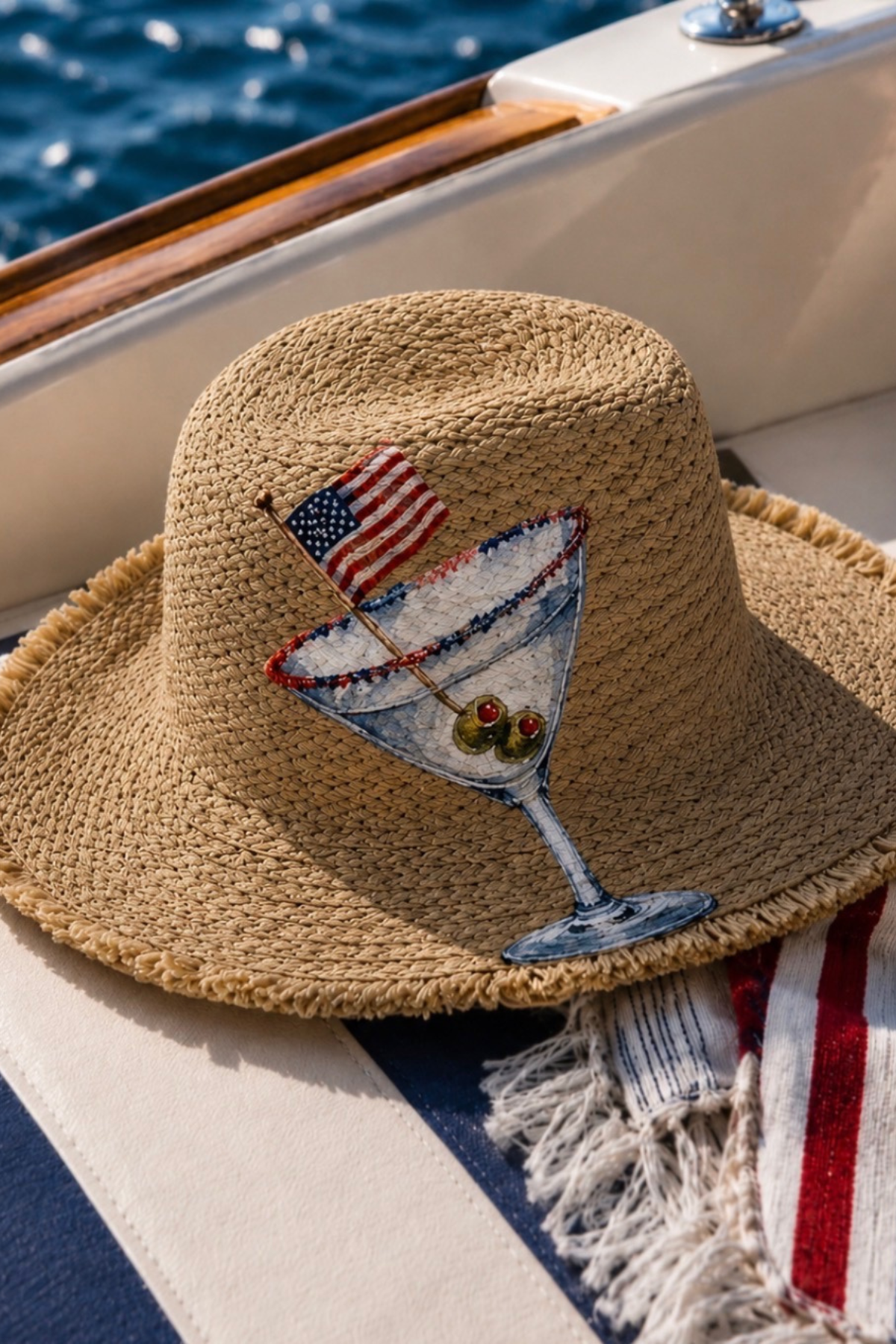 FREEDOM COCKTAIL SUN HAT Sun hat Judith March