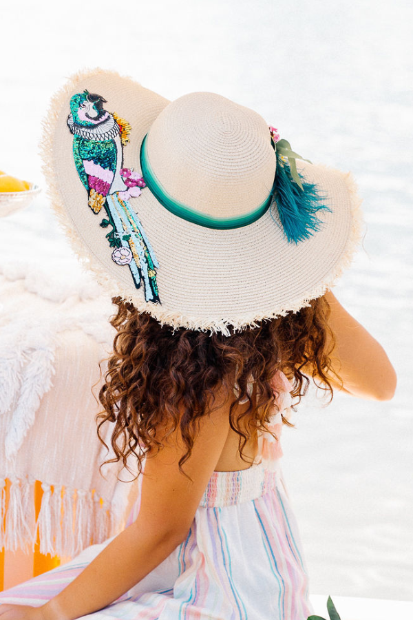 PARROT PARADISE SUN HAT Sun hat Judith March