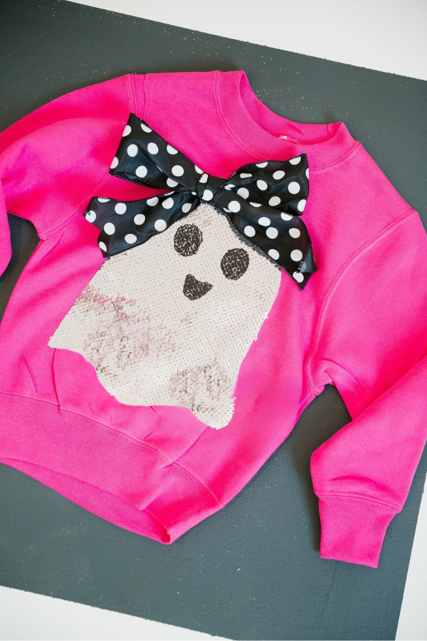 MINI KIDS BOOS AND BOWS PINK PULLOVER PULLOVER Judith March