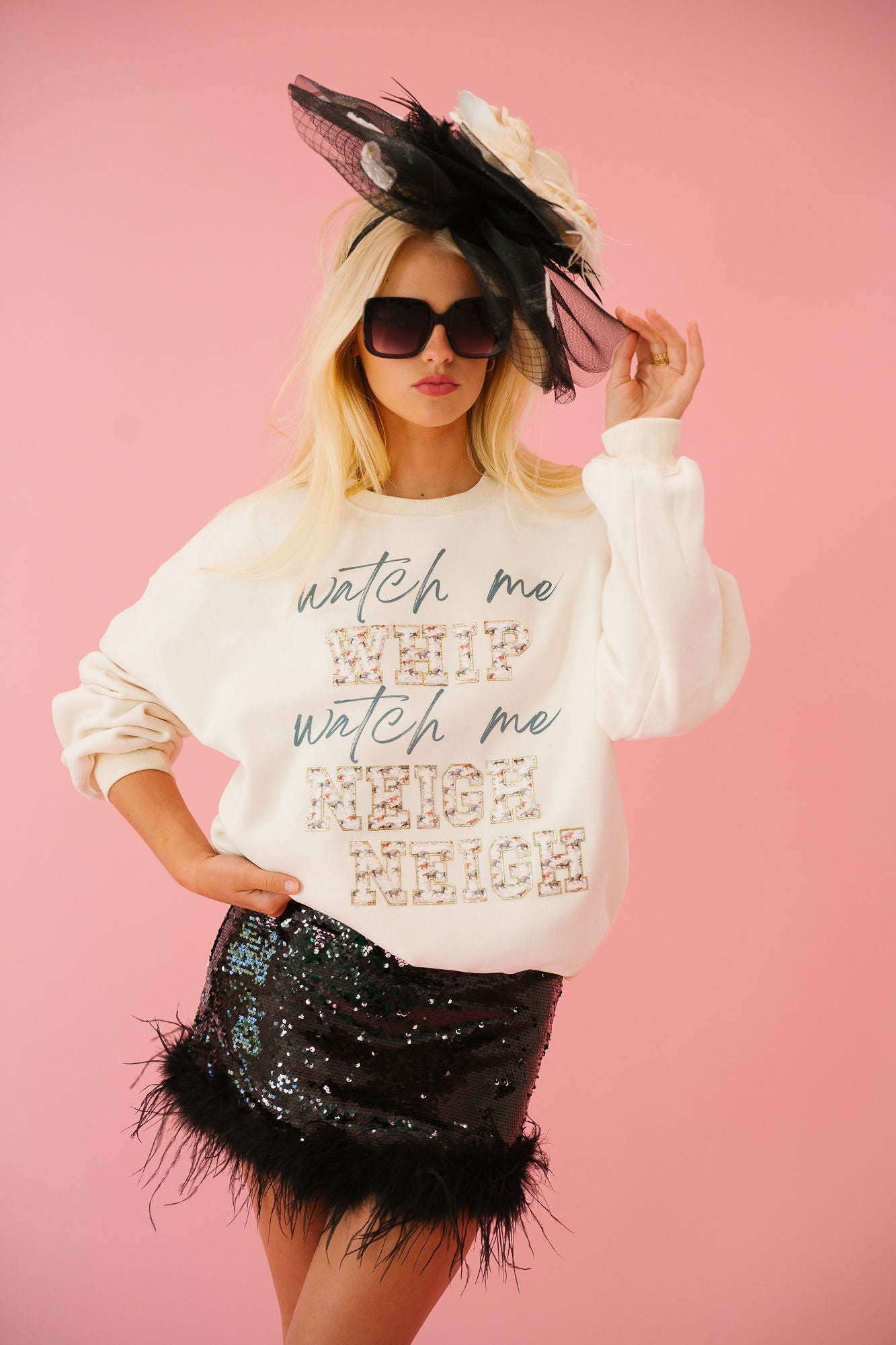 WATCH ME NEIGH NEIGH PULLOVER pullover Judith March