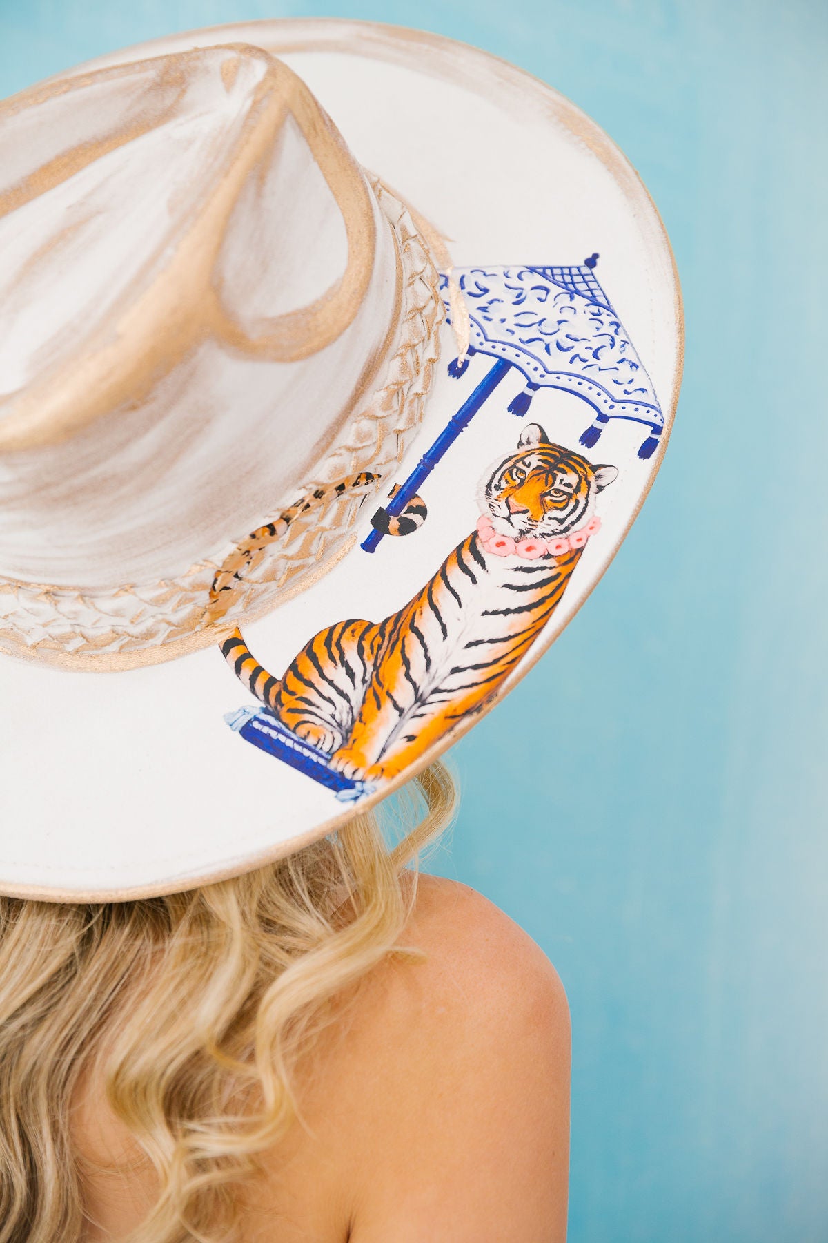 COASTAL TIGER WHITE RANCHER HAT Sun hat Judith March